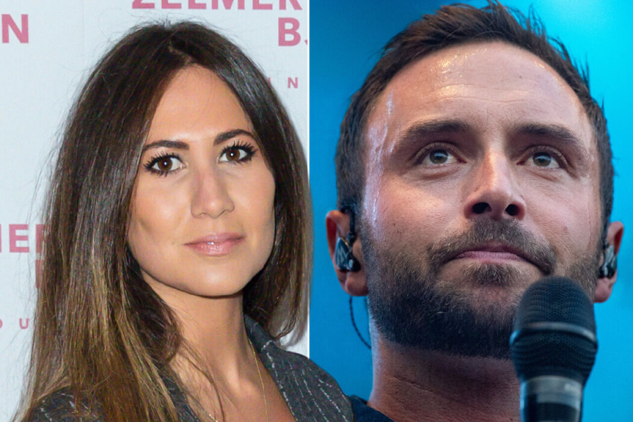Ciara och Måns Zelmerlöw.