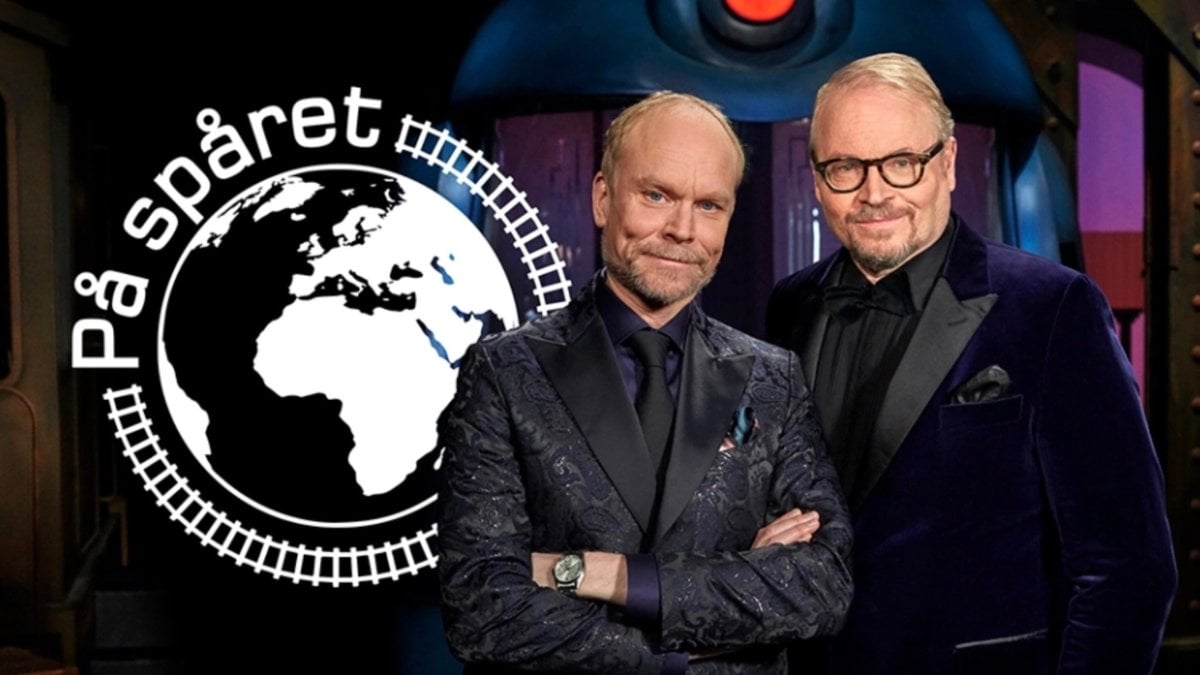 På spåret banner från programmet.