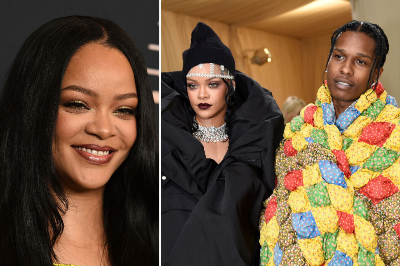 Rihanna väntar sitt första barn tillsammans med pojkvännen ASAP Rocky.