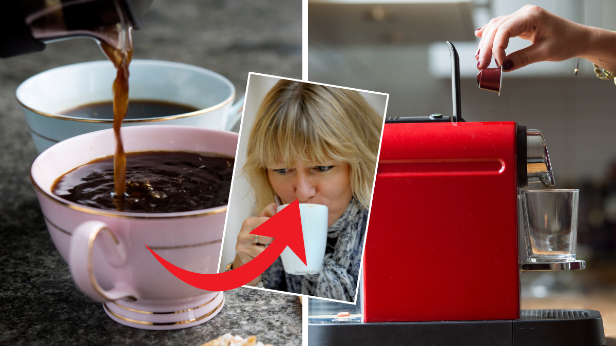 Knepet som gör kaffekoppen både god och nyttig. 