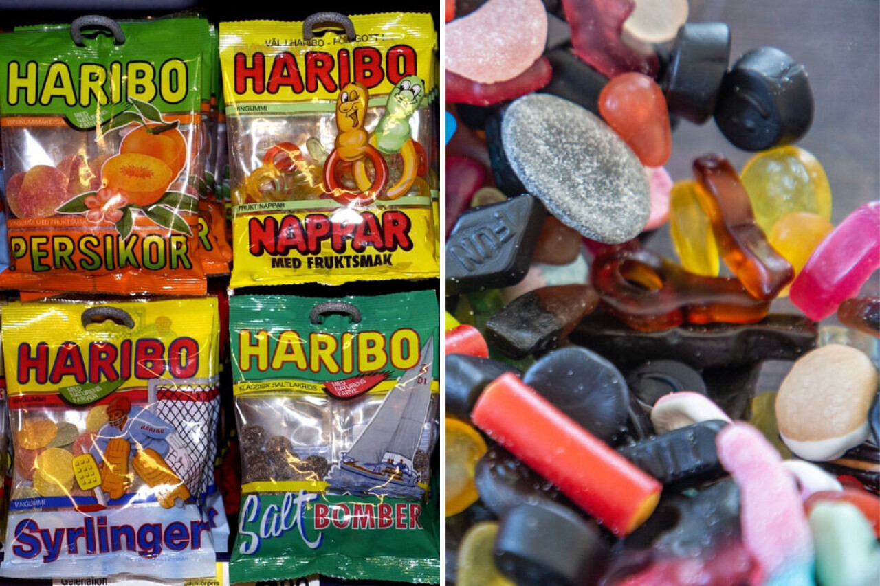 Haribo Goldbears i 80-gramsförpackning är en av produkterna som riskerar att ha kontaminerats av små metallpartiklar.