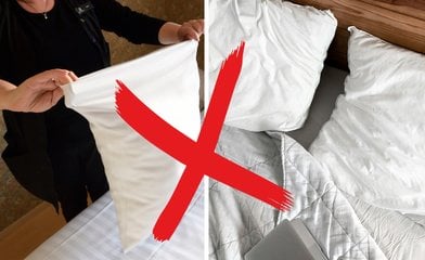 Bild till artikeln Så gör du kudden vit igen – fläckarna försvinner direkt