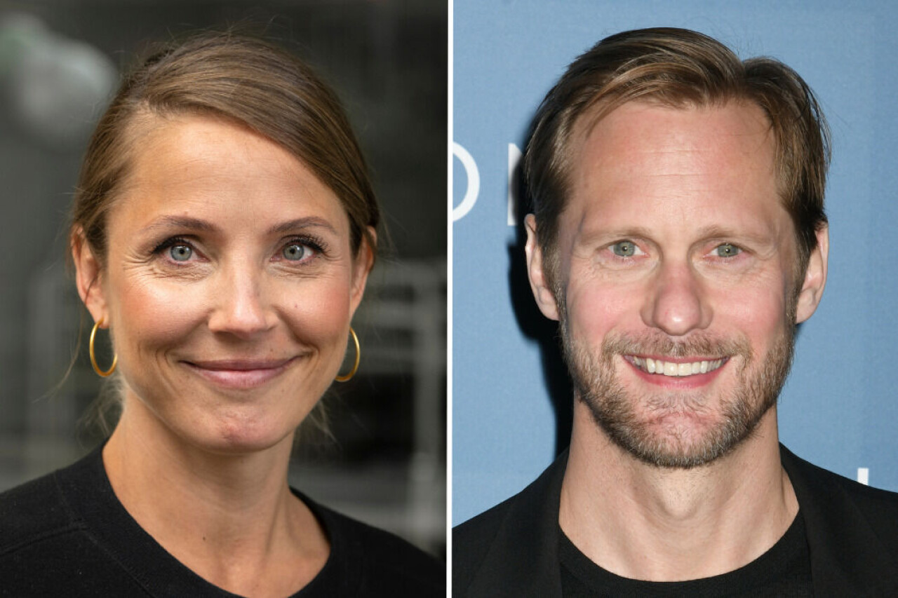 Tuva Novotny och Alexander Skarsgård har fått sitt första barn.