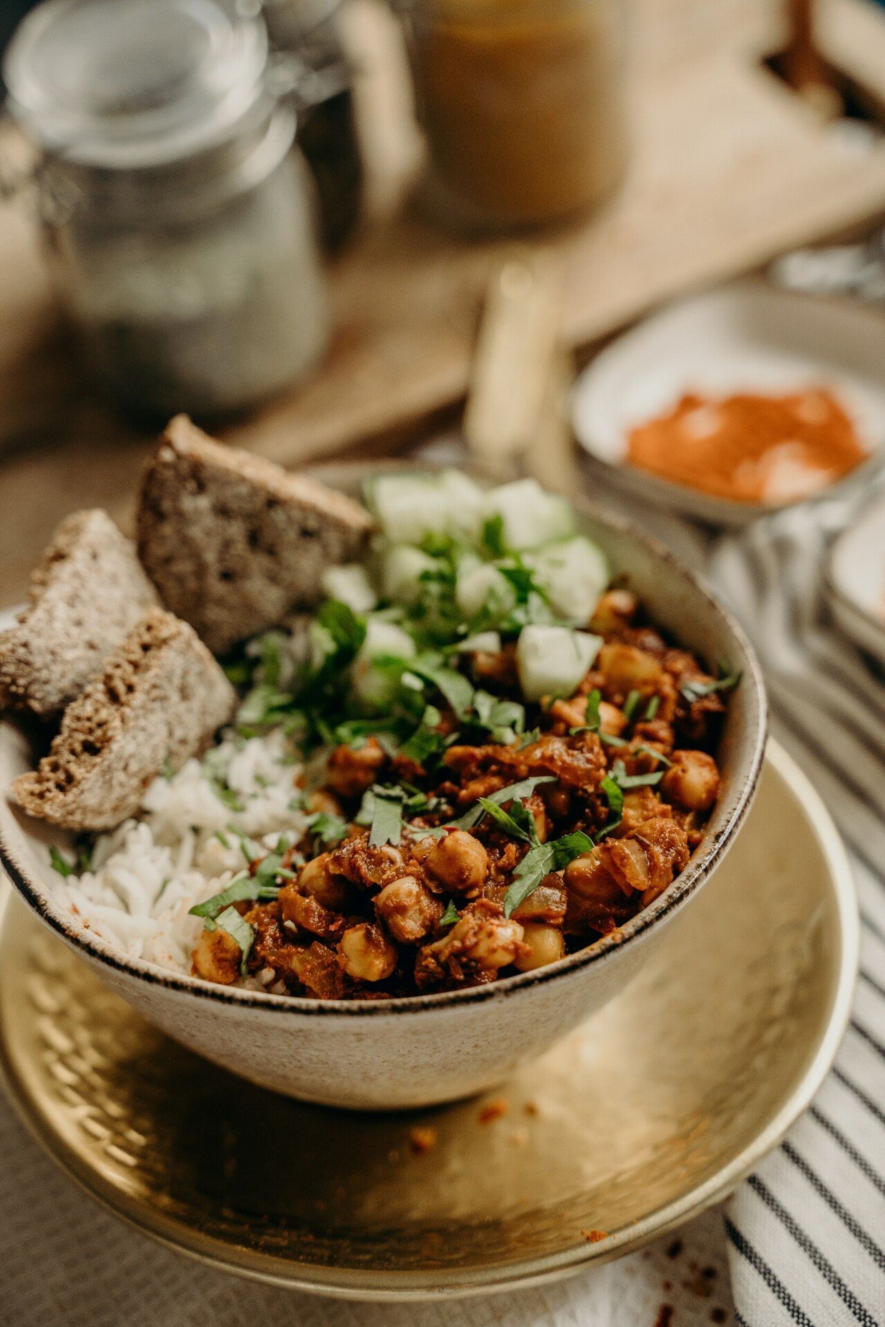 Vegetarisk chili sin carne - enkelt och gott!