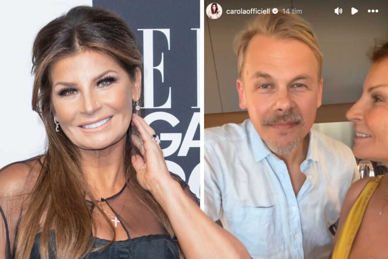 Carola Häggkvist visar upp relationen till ex-pojkvännen Jimmy Källner