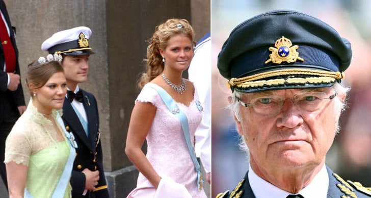 Kungafamiljen, Familj, Kung Carl XVI Gustaf, kronprinsessan Victoria