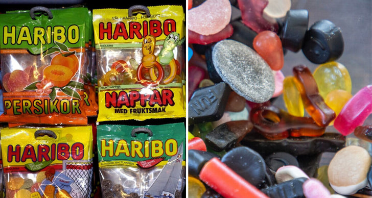 Godis, allmänt, Haribo, nyheter