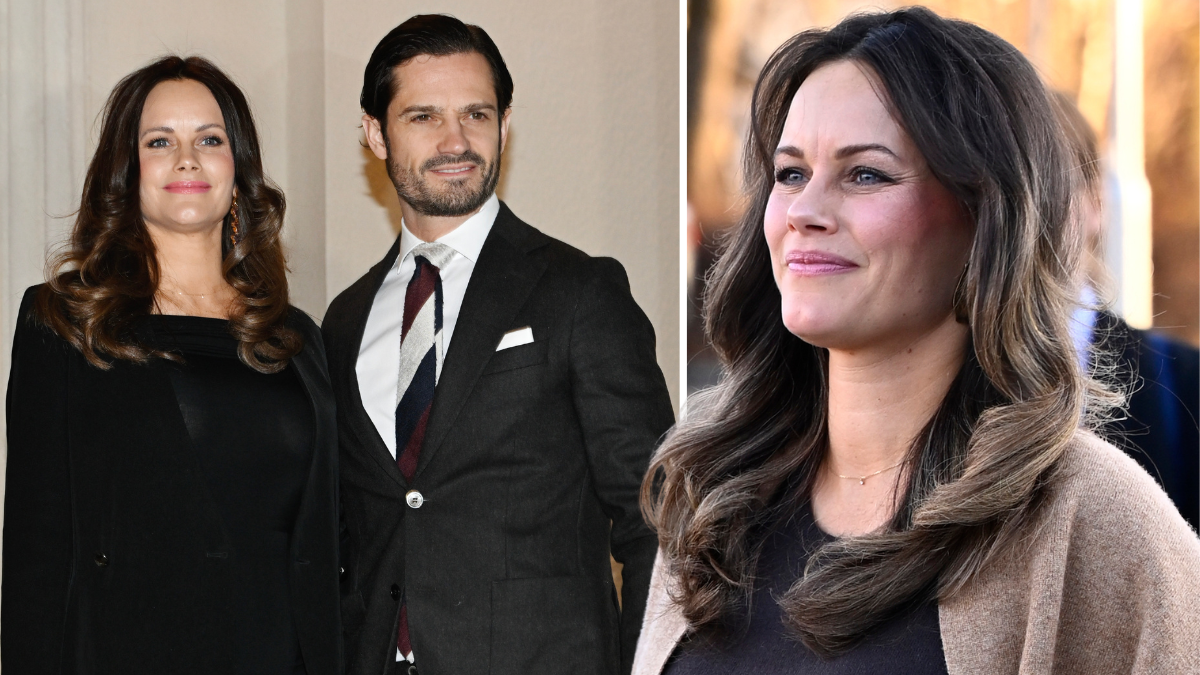Prins Carl Philip och prinsessan Sofias glädjebesked. 