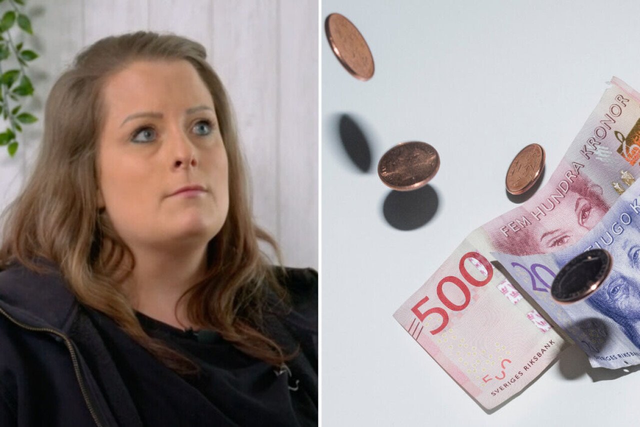 Malin, 34, var med i Lyxfällan och fick reda på att hon hade skulder på nästan en halv miljon kronor.