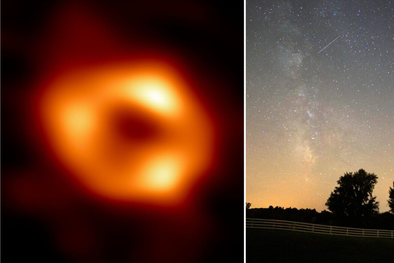 Bilden som på torsdagen offentliggjordes av Event Horizon Telescope-konsortiet visar ett svart håll i mitten av galaxen.