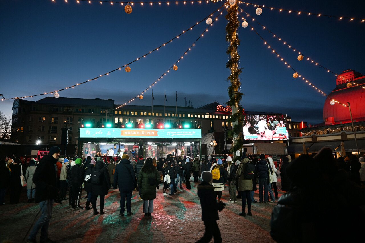 2022 sändes Musikhjälpen från Kungstorget i Göteborg.