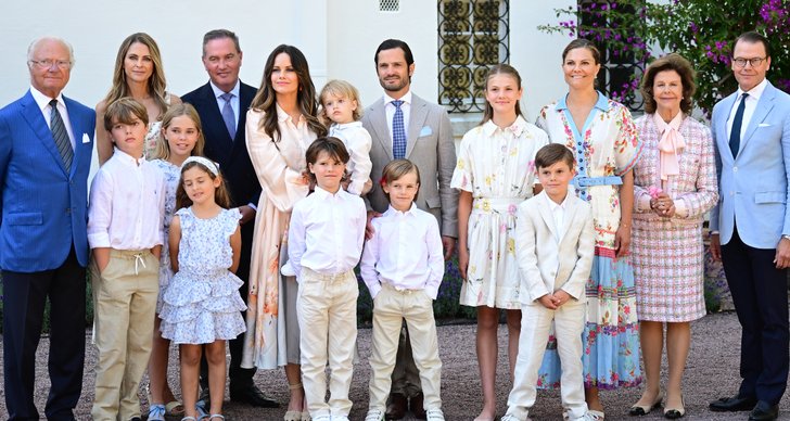 Kungafamiljen, Kung Carl XVI Gustaf, kronprinsessan Victoria, Drottning Silvia