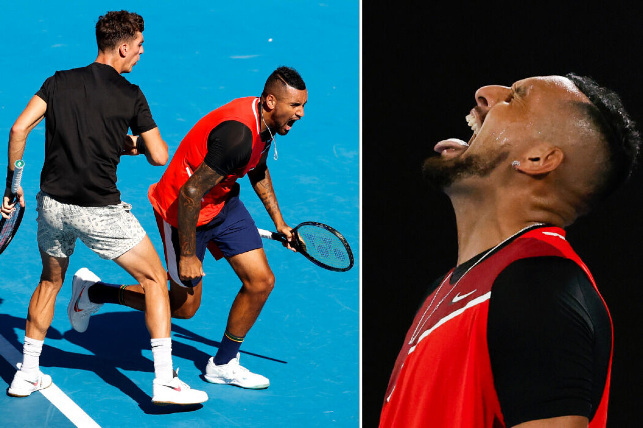 När Nick Kyrgios fick ett vredesutbrott under en match i Australian Open sköt han iväg en boll som träffade ett barn i publiken.