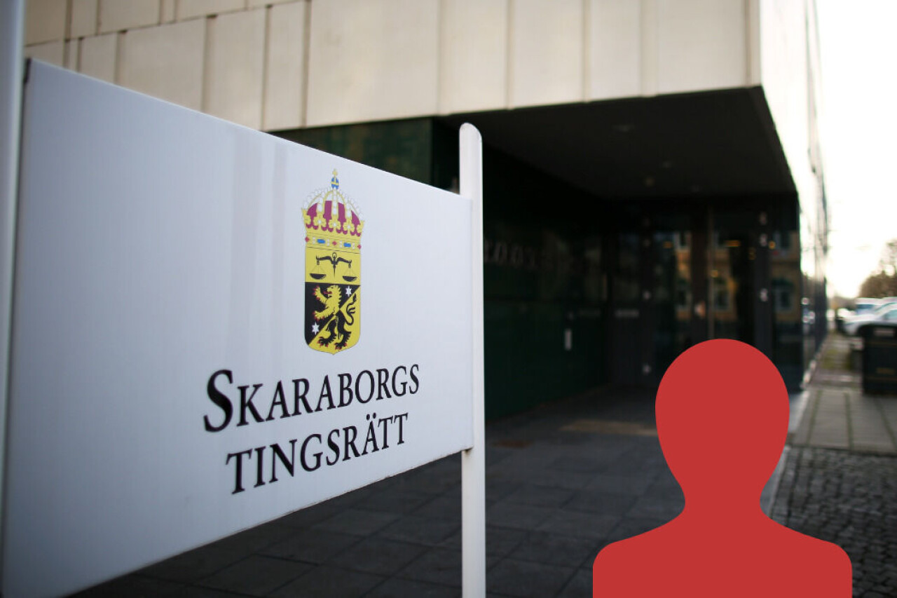 En man som lämnade sina tre barn kvar i Irak efter en semesterresa döms nu av Skaraborgs tingsrätt