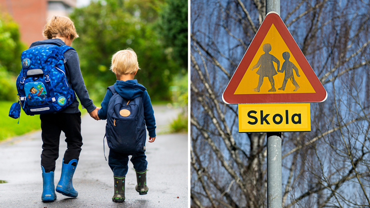Då kan barn börja gå hem själva från skolan